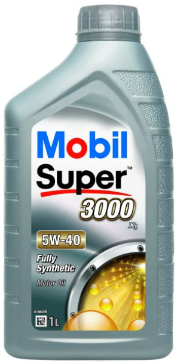 Olej, Mobil Super 3000 X1 5W-40 201510301041 MOBIL